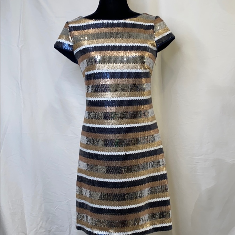 New, Vince Camuto Sequin Dress, Size 4